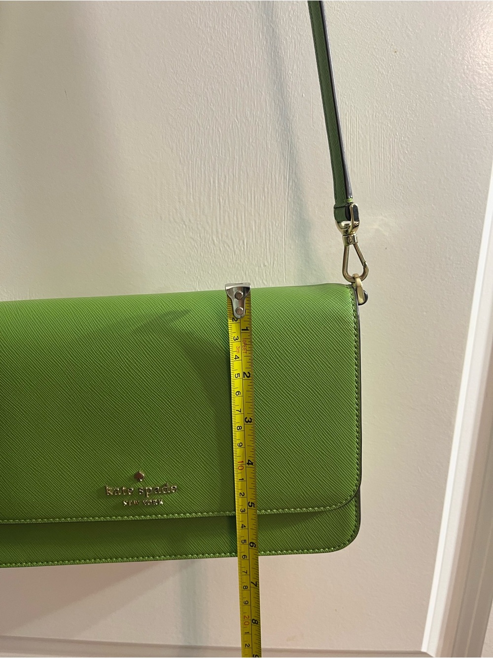 kate spade green crossbody with matching wallet - Picture 14 of 15